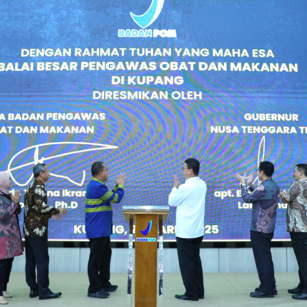 BPOM Tingkatkan Pengawasan Obat dan Makanan untuk Wujudkan Indonesia Emas 2045