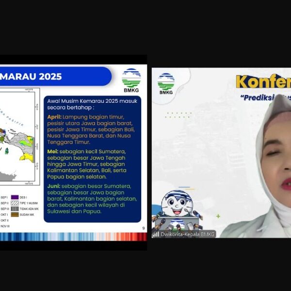 BMKG: Puncak Musim Kemarau 2025 Diprediksi Terjadi pada Juni-Agustus
